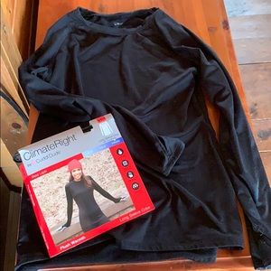 Base layer long sleeve crew top